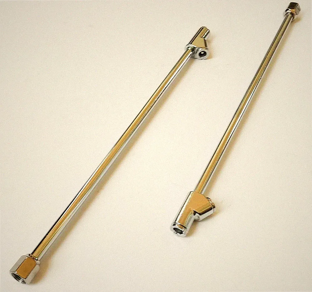 2 GOLIATH INDUSTRIAL 13" STRAIGHT HEAD DUAL TRUCK TIRE INFLATOR AIR CHUCK #STTI