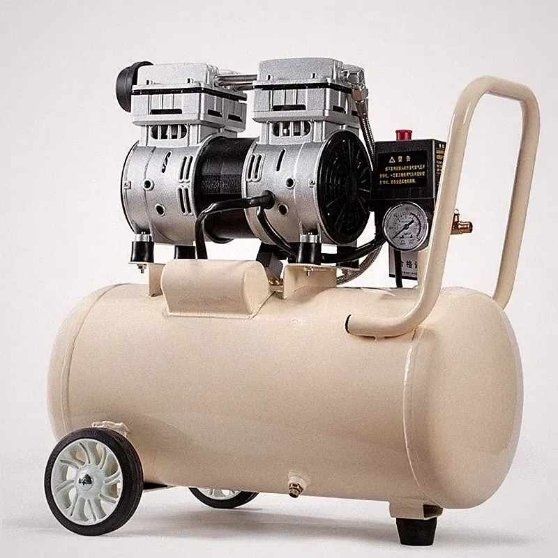 550W Industrial Air Compressor Ultra-Quiet Oil-Free Air Compressor Air Pump