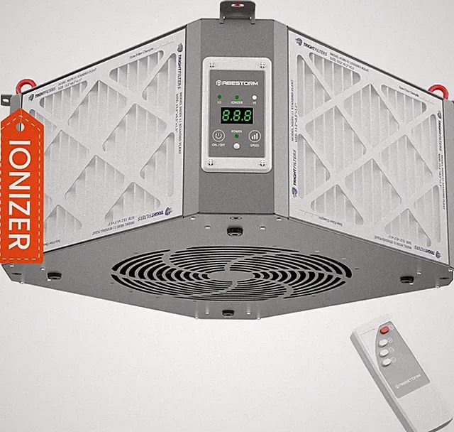 Abestorm DecDust 1350IG 360° Intake Air Filtr System Ionizer Shop Dust Collector