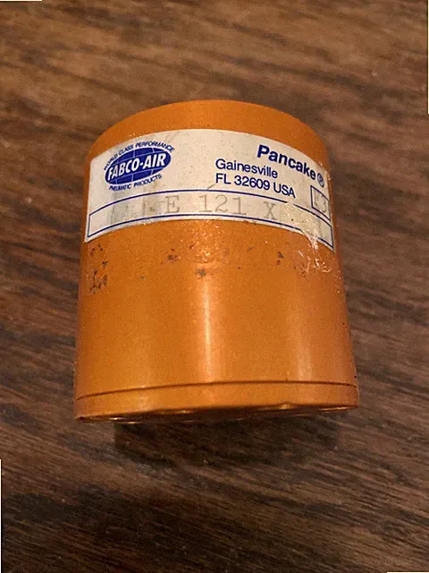 FABCO AIR E-121-X NOS Pancake Cylinder