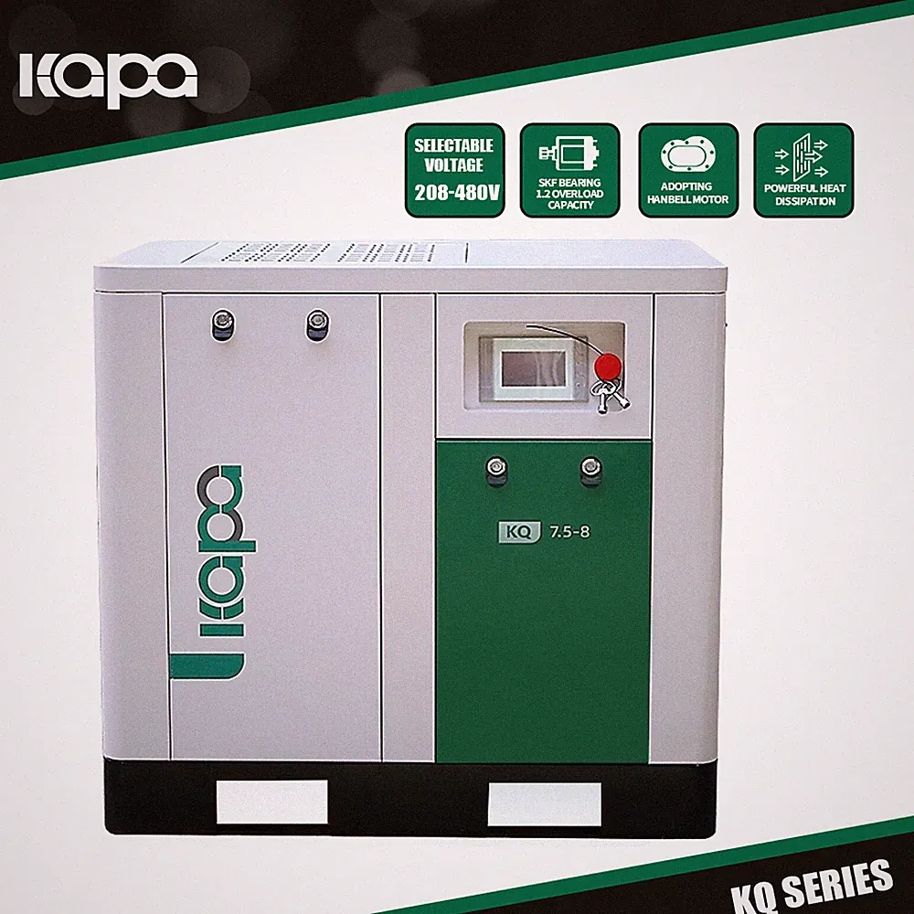 Industrial 7.5kw 10HP Rotary Screw Air Compressor 3 Phase 230V 60Hz 39cfm 125psi