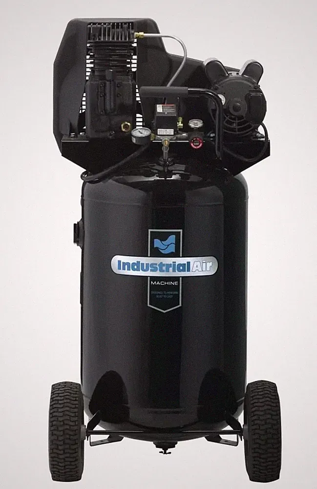 Industrial Air Compressor 2 Hp 30 Gallon Vertical