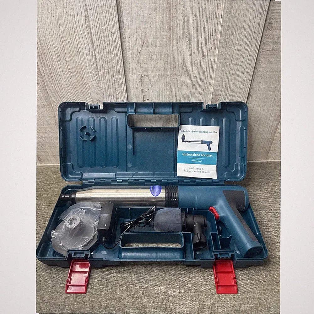 Industrial Pipeline Dredging Machine Cordless Air Pressure Plunger DrainClog Set