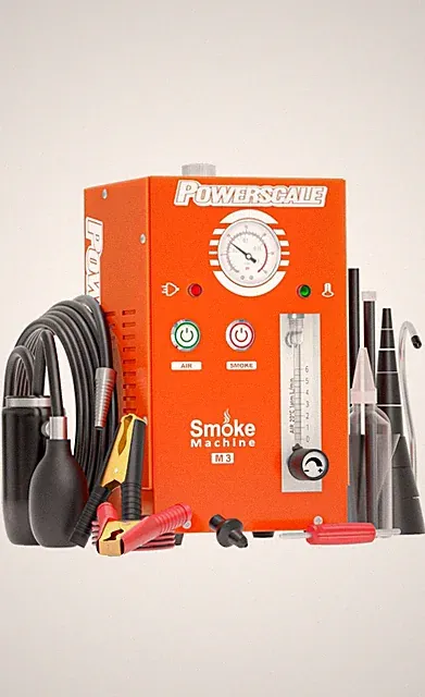 M3 Automotive Smoke Machine Built-in Air Pump, 19-23 PSI Leak Detection, 2024