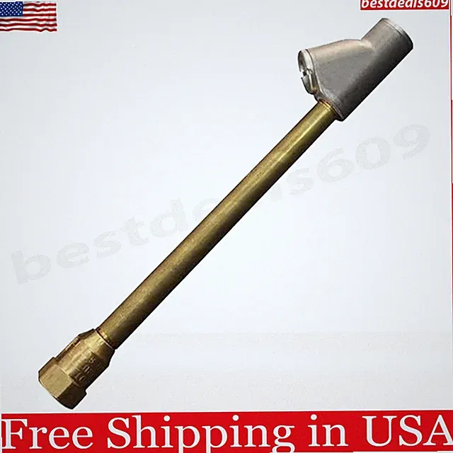 Milton Tire Air Chuck Dual Head Heavy Duty Truck Straight Large Bore Inflator