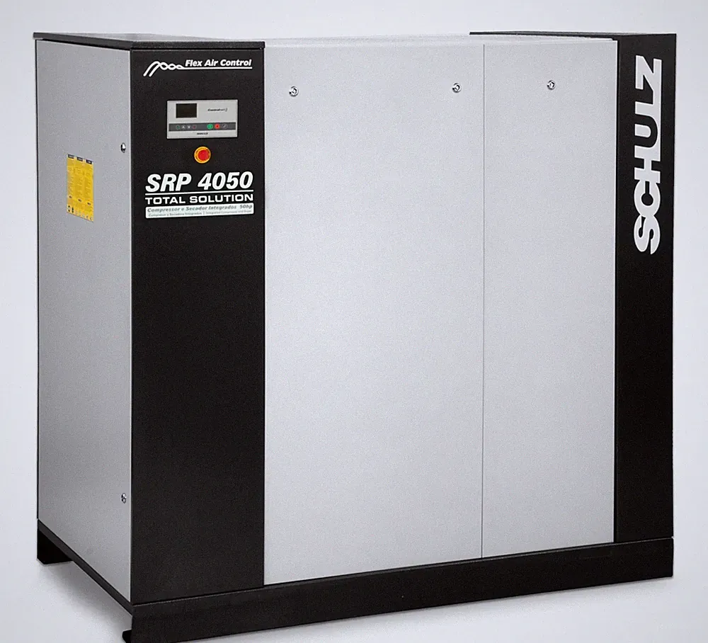 SCHULZ 50 HP Variable Speed Air Compressor – 207 CFM Ultra‑Quiet Industrial VSD