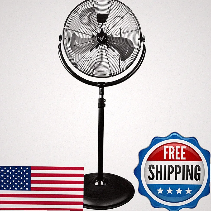 Vie Air 20 Industrial Heavy Duty Powerful And Quiet Metal High Velocity 360